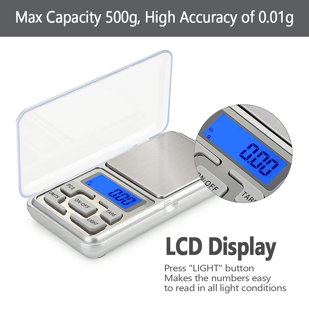 เครื่องชั่งดิจิตอลขนาดเล็ก 500 - Candle Wax Scale บทวิจารณ์และราคา
