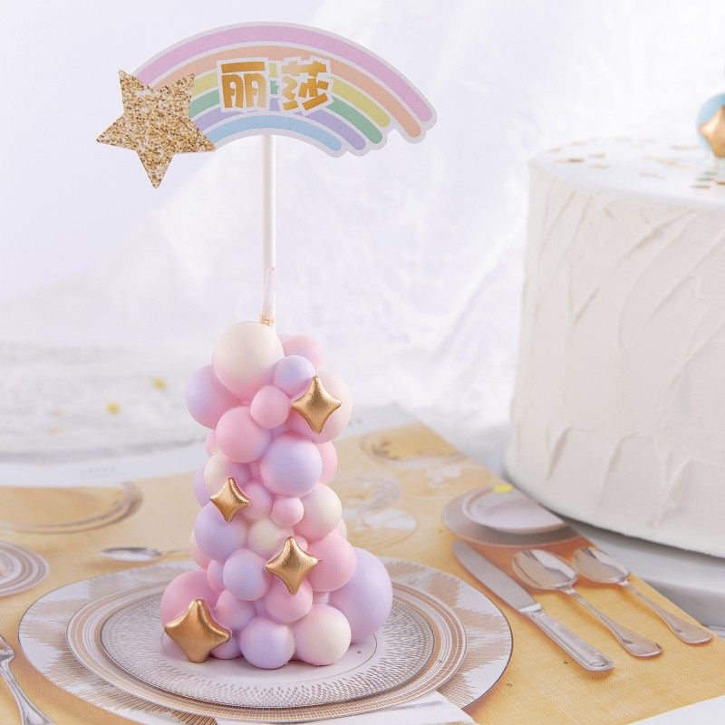 เทียนเสาสีสันสดใส, ของตกแต่งเค - Paraffin Wax บทวิจารณ์และราคา