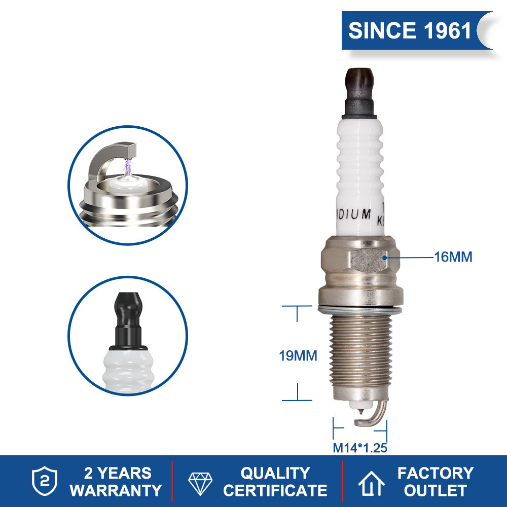 2-8PCS Iridium Spark Plug ไฟฉา - Candle Lighter บทวิจารณ์และราคา