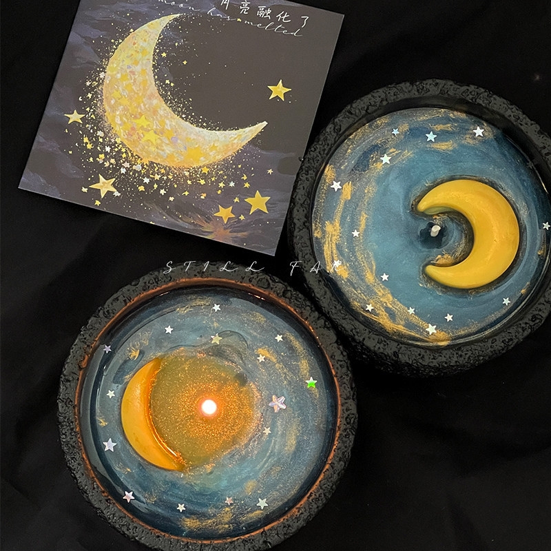 เทียนหอมกลิ่นพระจันทร์เสี้ยว ท - Wax Melts บทวิจารณ์และราคา