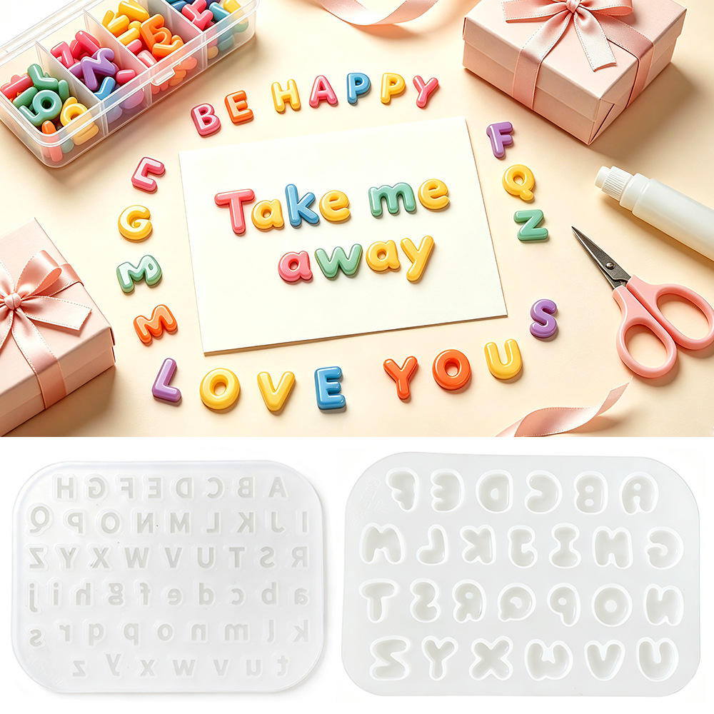 แม่พิมพ์ซิลิโคนตัวอักษรขนาดเล็ - Candle Making Kit บทวิจารณ์และราคา