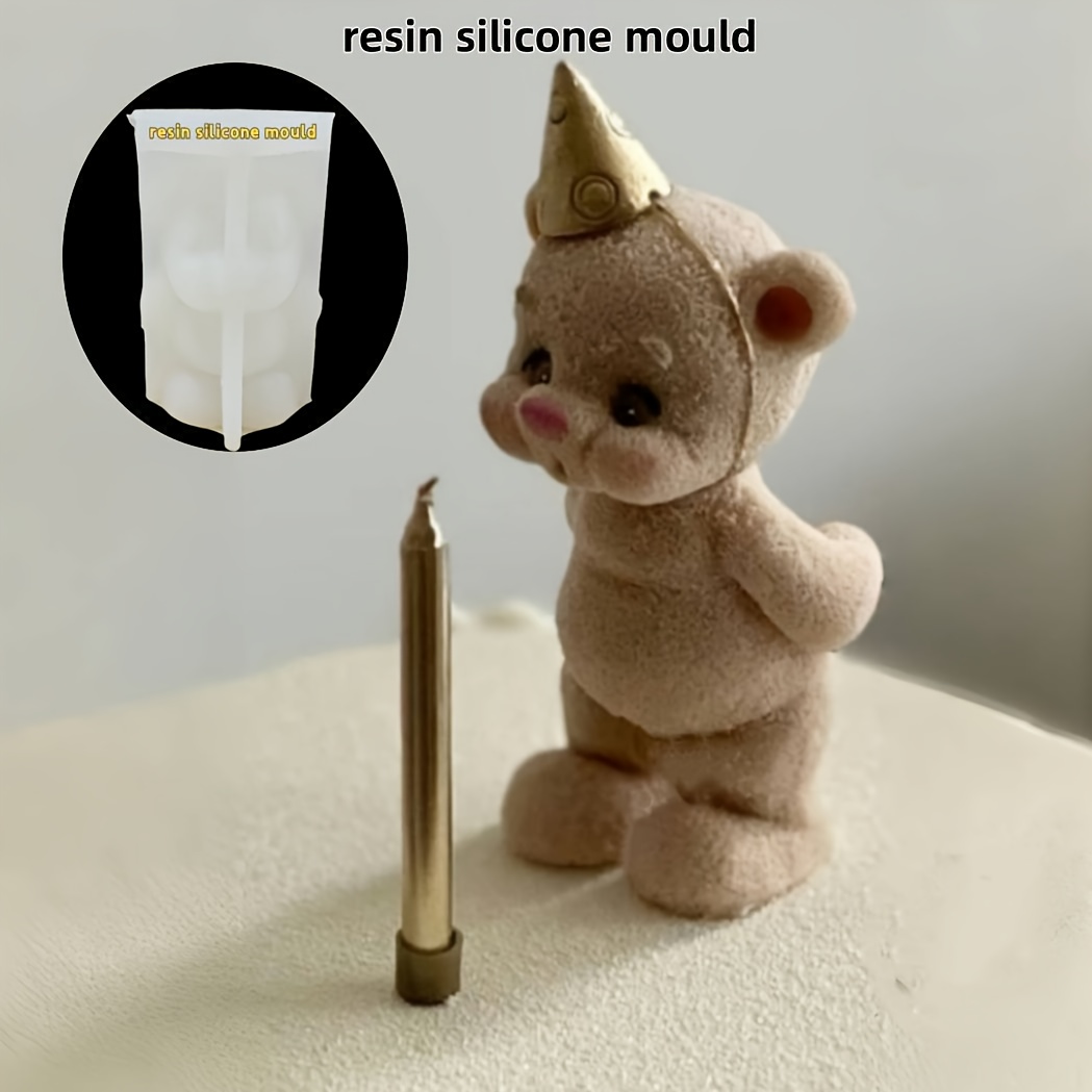 แม่พิมพ์ซิลิโคนรูปหมีน่ารัก DN - Candle Molds บทวิจารณ์และราคา