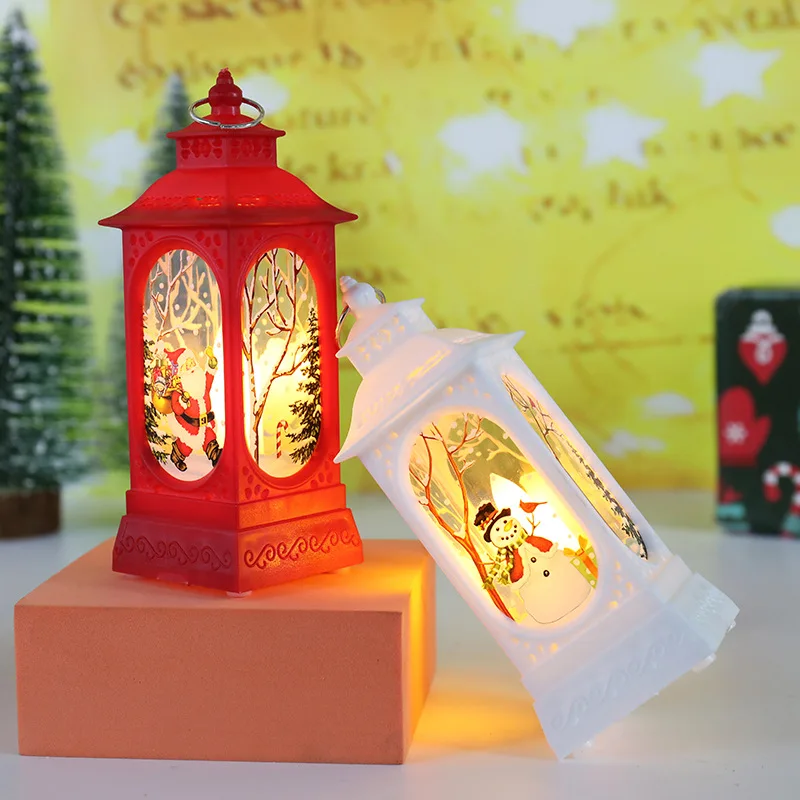 โคมไฟตั้งโต๊ะรูปตุ๊กตาหิมะคริส - Candle Containers บทวิจารณ์และราคา